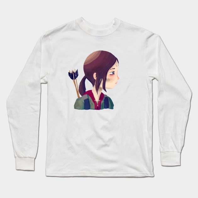 Ellie Long Sleeve T-Shirt by nanlawson